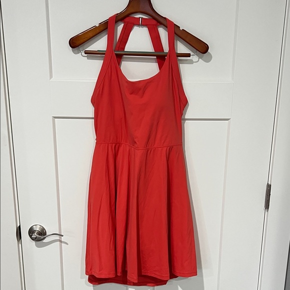 Halara Backless Twisted Flare Halter Dress Sz XXL - Picture 6 of 15